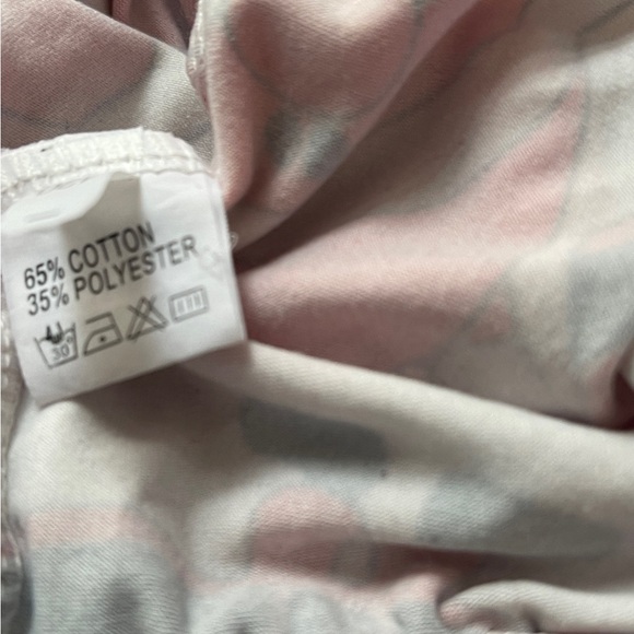 Festive Christmas Holiday Girls Santa Print Leggings Size 4 - Picture 10 of 10